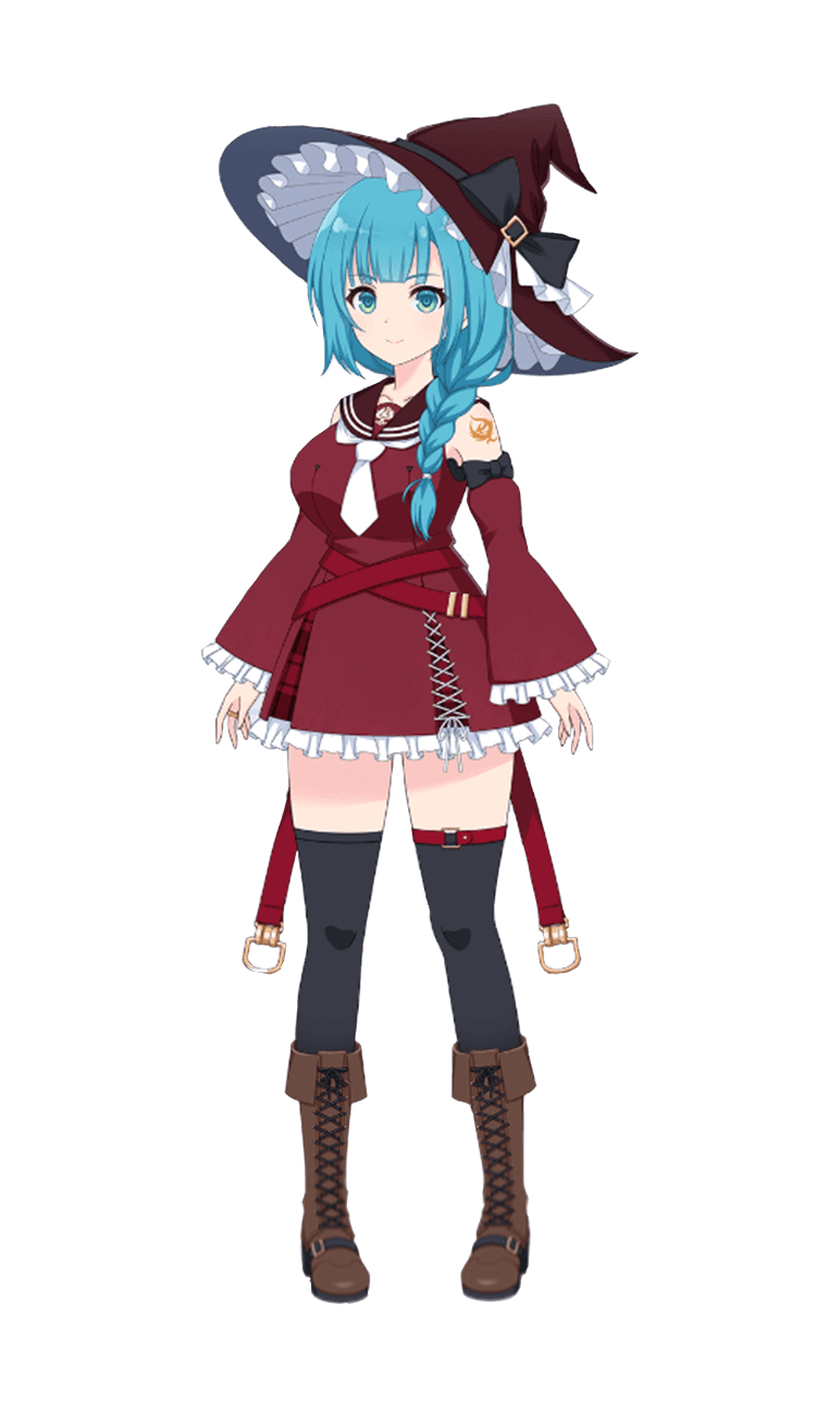 妨害衣装 外崎杏花/神庭女子標準制服
