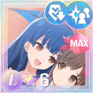 特殊範囲攻撃★6メモリア 夏空のつくる影 (覚醒/前衛)